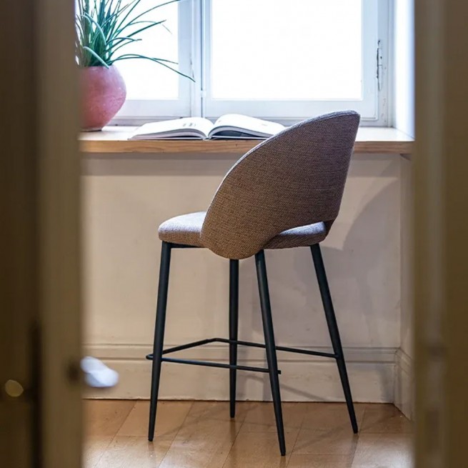 Scaun pentru bar Natisa Alba SG